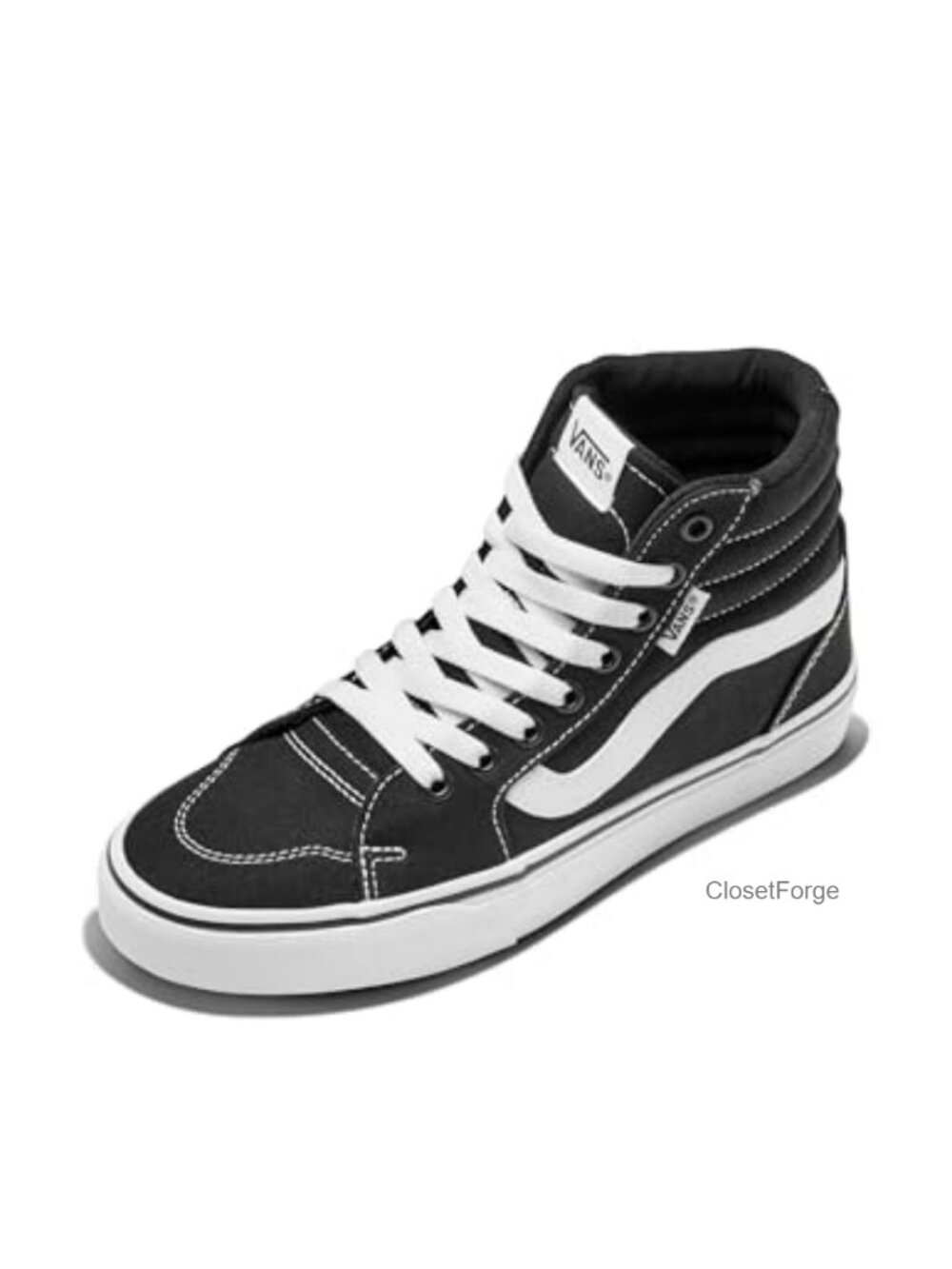 Women's High-Top Canvas Sneakers Lace-Up Casual Athletic Shoes